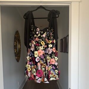 Buddy Love floral Dress with Bow Straps